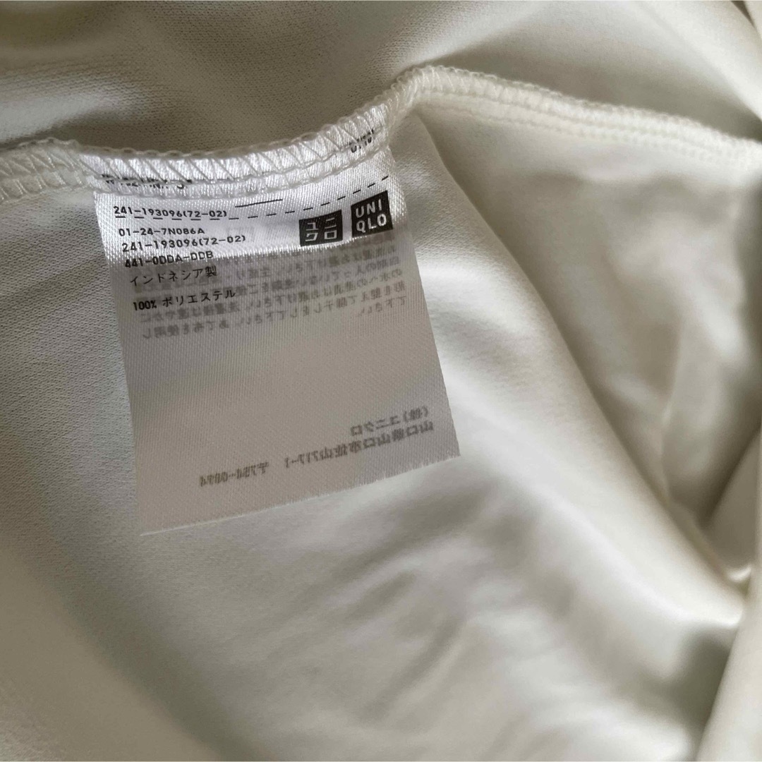 UNIQLO(ユニクロ)のUNIQLO フリルブラウスT（半袖） メンズのトップス(Tシャツ/カットソー(半袖/袖なし))の商品写真