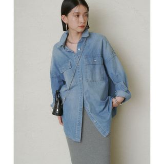 ラウンジドレス(Loungedress)のオーバーデニムシャツ Loungedress(シャツ/ブラウス(長袖/七分))