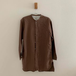 ムジルシリョウヒン(MUJI (無印良品))の無印良品　ノーカラーシャツ(シャツ)