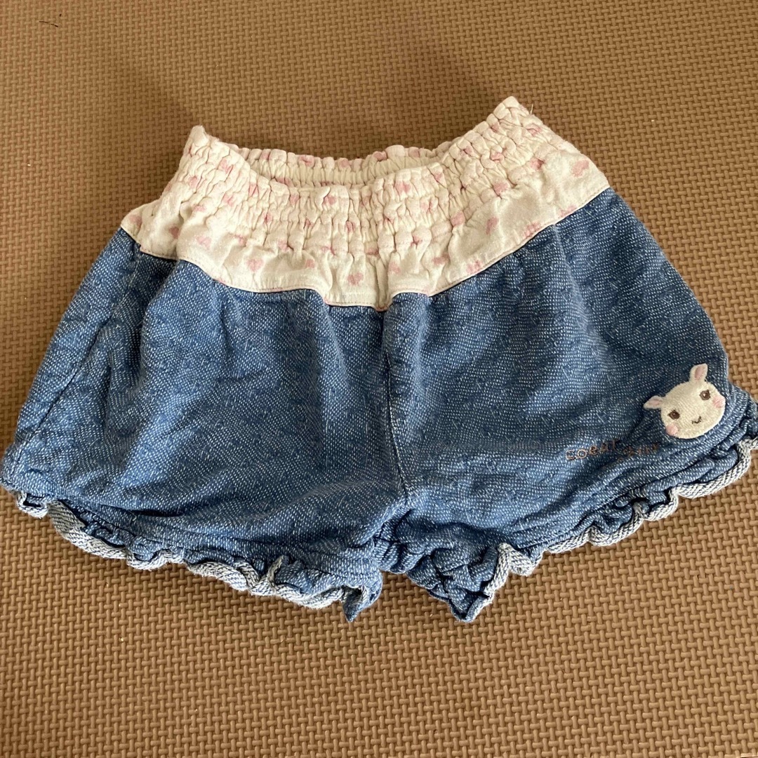 coeur a coeur(クーラクール)のクーラクール　短パン　90 キッズ/ベビー/マタニティのキッズ服女の子用(90cm~)(パンツ/スパッツ)の商品写真