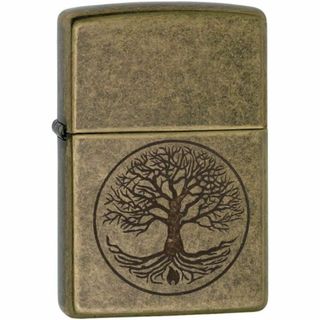 ZIPPO(ジッポー) ライター US 29149 アンティークブラス ツリー 