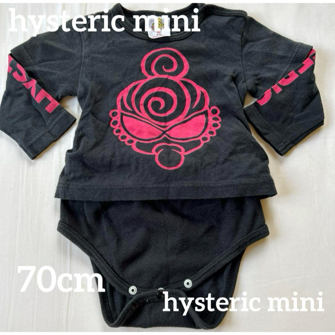 HYSTERIC MINI(ヒステリックミニ)のヒステリックミニ ロンパース キッズ/ベビー/マタニティのベビー服(~85cm)(ロンパース)の商品写真