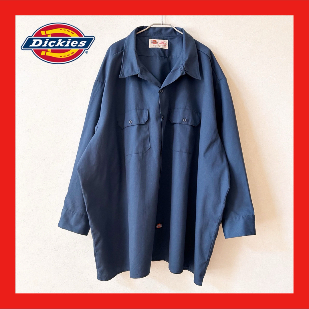 Dickies(ディッキーズ)のディッキーズ☆アメカジ☆ワークシャツ 長袖 メンズ USAモデル Dickies メンズのトップス(シャツ)の商品写真