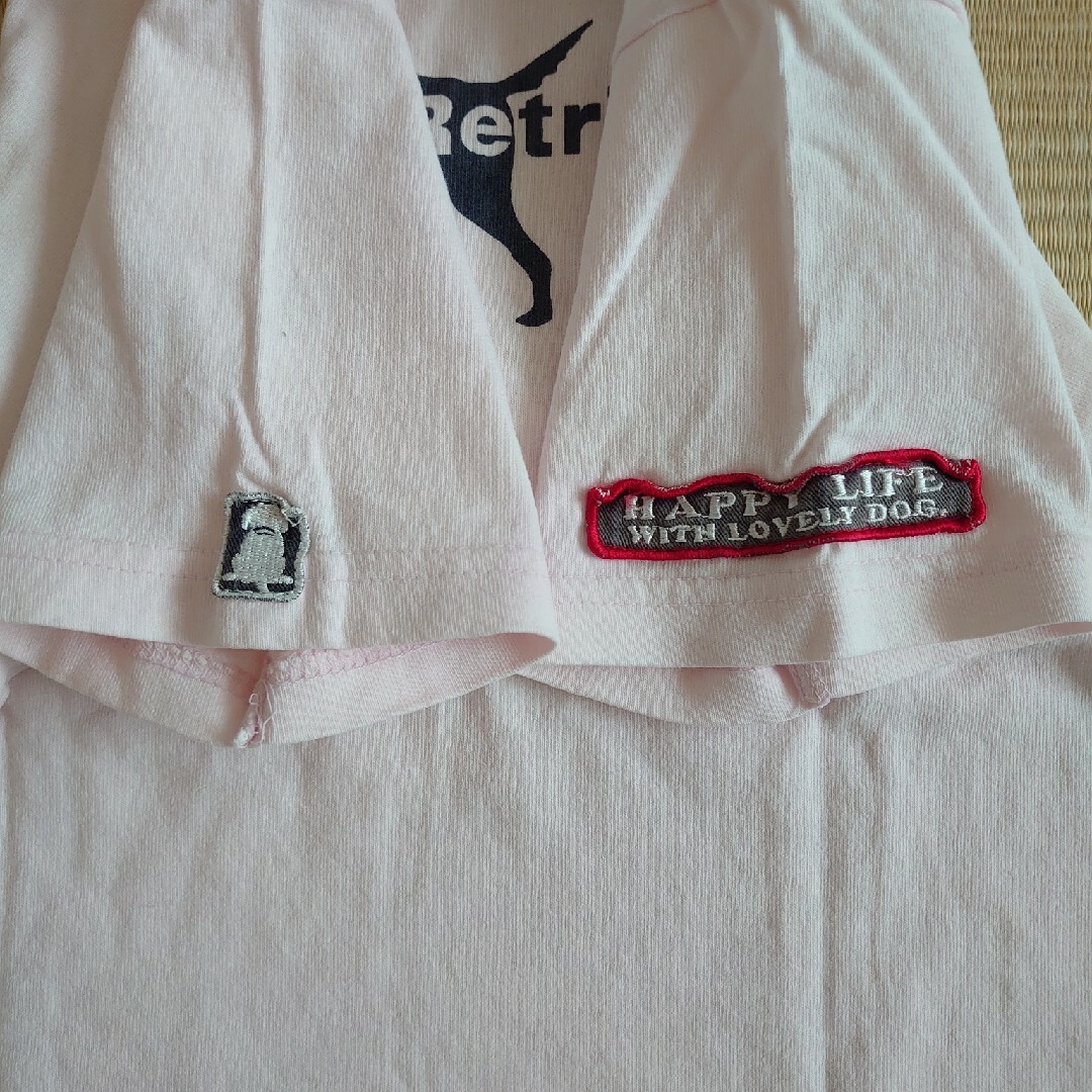 ラブラドールレトリバー　ＬＲロゴＴシャツ　ピンク　サイズＳ レディースのトップス(Tシャツ(半袖/袖なし))の商品写真