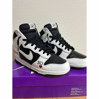 ナイキ(NIKE)の国内正規 supreme×Nike SB Dunk High 27cm US9(スニーカー)