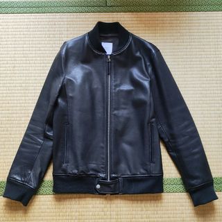 【美品】FACTOTUMシングルライダースレザージャケット