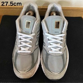 ニューバランス(New Balance)のアメリカUSA製 ニューバランスM990GL5 グレー 27.5cm(スニーカー)