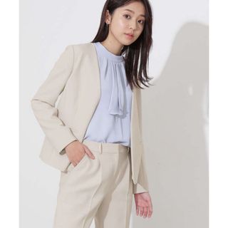 NATURAL BEAUTY BASIC - 新品！NATURALBEAUTYBASIC★ノーカラージャケット