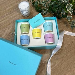 Tiffany & Co. - ティファニー　ボーンチャイナペーパーカップ　エスプレッソカップ　食器　インテリア