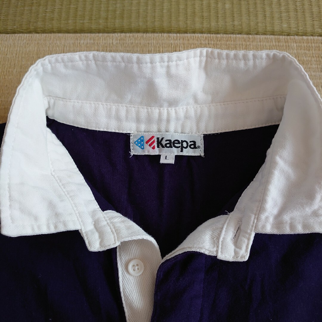 Ｋａｅｐａ カイパ　ラガーシャツ　サイズＬ　トリコロールカラー　ケイパ レディースのトップス(カットソー(長袖/七分))の商品写真