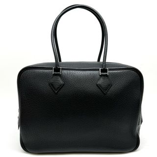 エルメス(Hermes)のエルメス HERMES プリュム32 プリュム 32 バッグ トートバッグ フィヨルド ノワール ブラック 黒 シルバー金具(トートバッグ)