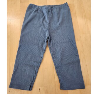 ムジルシリョウヒン(MUJI (無印良品))の無印　ズボン　パンツ　140 ブルー(パンツ/スパッツ)