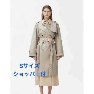 エイチアンドエム(H&M)のrokh×H&M ツーピースツイルトレンチコートS ショッパー付(トレンチコート)