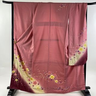 振袖 身丈166.5cm 裄丈68cm 正絹 名品 【中古】(着物)