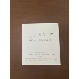 マキアレイベル(Macchia Label)のマキアレイベル　おしろい（つめかえ）(化粧水/ローション)