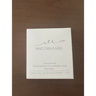 マキアレイベル(Macchia Label)のマキアレイベル　おしろい（つめかえ）(化粧水/ローション)