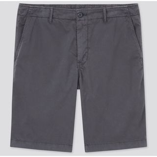 ユニクロ(UNIQLO)のユニクロ チノショートパンツ XL ダークグレー(ショートパンツ)