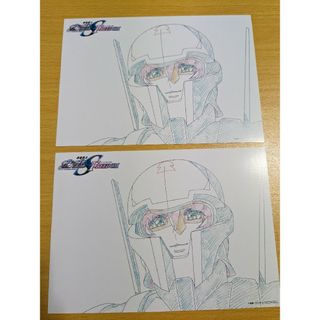 2枚入りガンダムSEED 原画 得点 入場者特典(少年漫画)