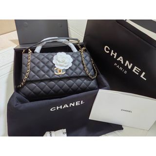 CHANEL - CHANEL シャネル トップハンドルバッグ ココハンドル29