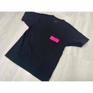 【中古 美品 サイズM】SOPHNET ソフ 黒 ピンク teeシャツ 半袖