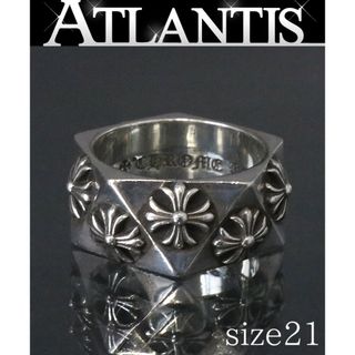 クロムハーツ(Chrome Hearts)のCHROME HEARTS 銀座店 クロムハーツ ペンタゴン リング CHプラス  指輪 シルバー SV925 21号 94809(リング(指輪))