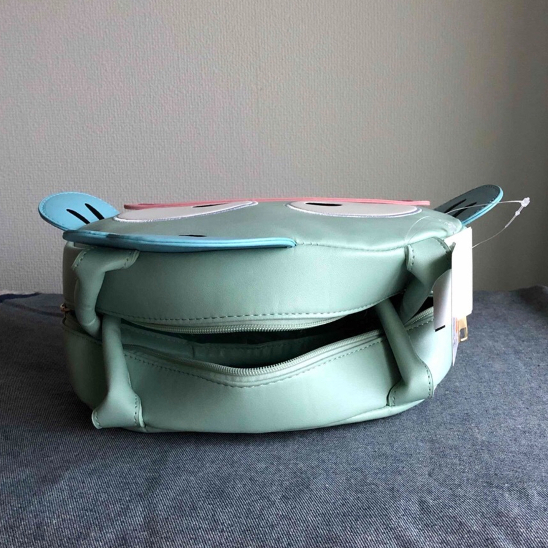 サンリオ(サンリオ)の[新品]ハンギョドン 大きめフェイストートバッグ◆グリーン系 レディースのバッグ(トートバッグ)の商品写真