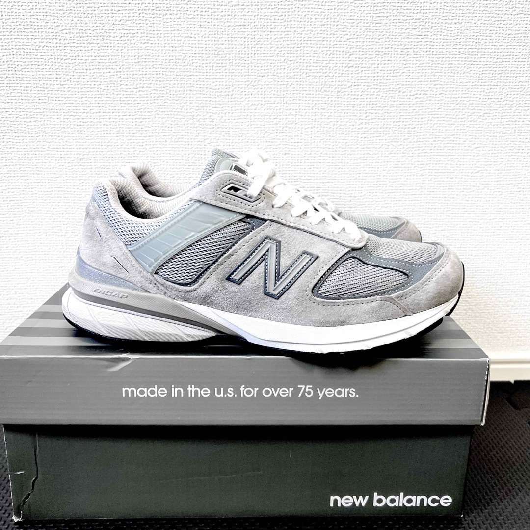 New Balance(ニューバランス)のNew Balance M990GL5 GRAY 20FW-S 26cm メンズ メンズの靴/シューズ(スニーカー)の商品写真