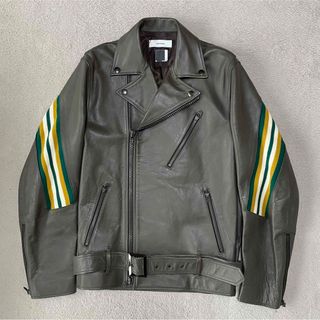 ●極美品● PS Paul Smith ダブルライダース ネイビー 裏地派手万が一偽物だった場合は