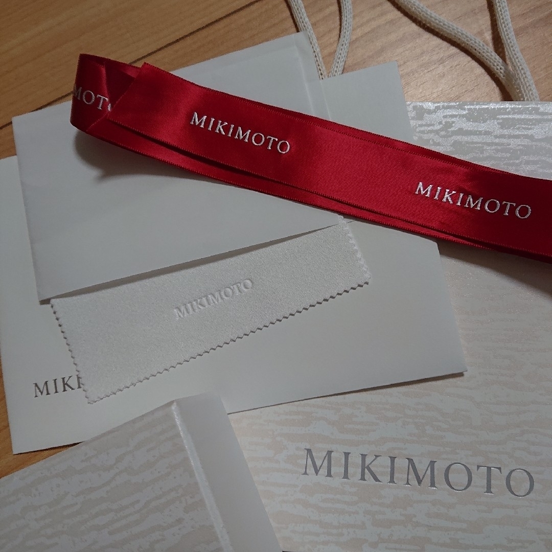 MIKIMOTO(ミキモト)のミキモトMIKIMOTO  ネックレス空箱 ショップ袋 レディースのアクセサリー(ネックレス)の商品写真
