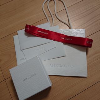 MIKIMOTO - ミキモトMIKIMOTO  ネックレス空箱 ショップ袋