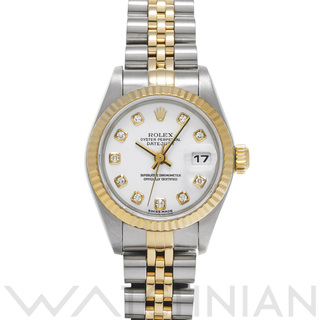 ロレックス(ROLEX)の中古 ロレックス ROLEX 79173G Y番(2002年頃製造) ホワイト /ダイヤモンド レディース 腕時計(腕時計)