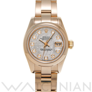 ロレックス(ROLEX)の中古 ロレックス ROLEX 179165G Y番(2002年頃製造) メテオライト /ダイヤモンド レディース 腕時計(腕時計)