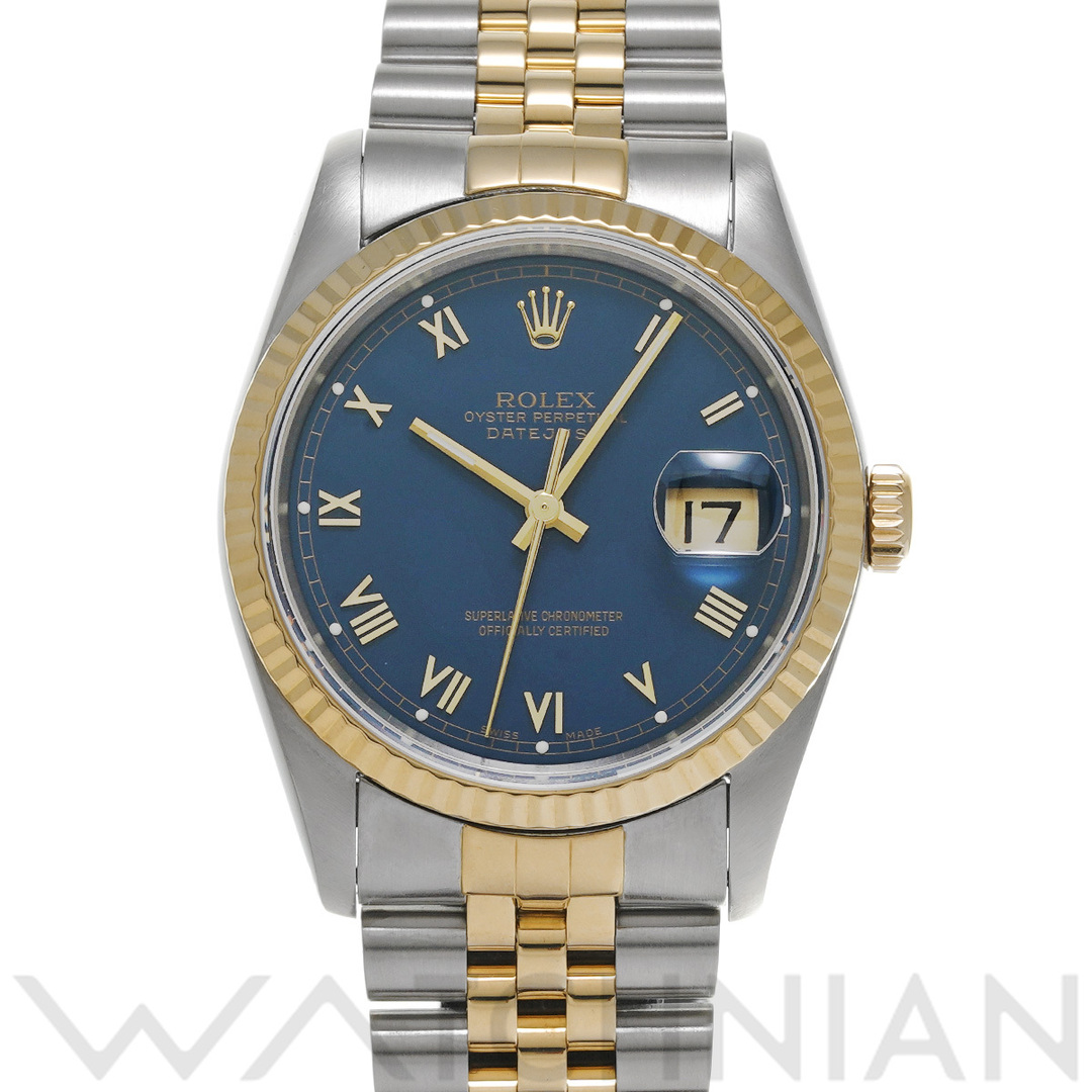 ROLEX(ロレックス)の中古 ロレックス ROLEX 16233 S番(1994年頃製造) ブルー メンズ 腕時計 メンズの時計(腕時計(アナログ))の商品写真