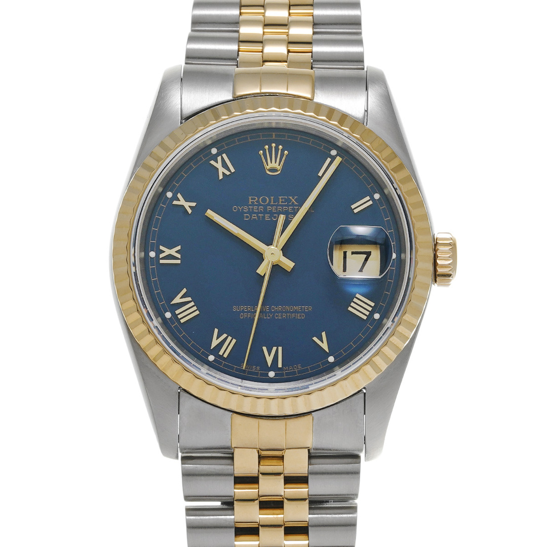 ROLEX(ロレックス)の中古 ロレックス ROLEX 16233 S番(1994年頃製造) ブルー メンズ 腕時計 メンズの時計(腕時計(アナログ))の商品写真