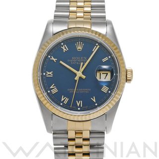 ロレックス(ROLEX)の中古 ロレックス ROLEX 16233 S番(1994年頃製造) ブルー メンズ 腕時計(腕時計(アナログ))