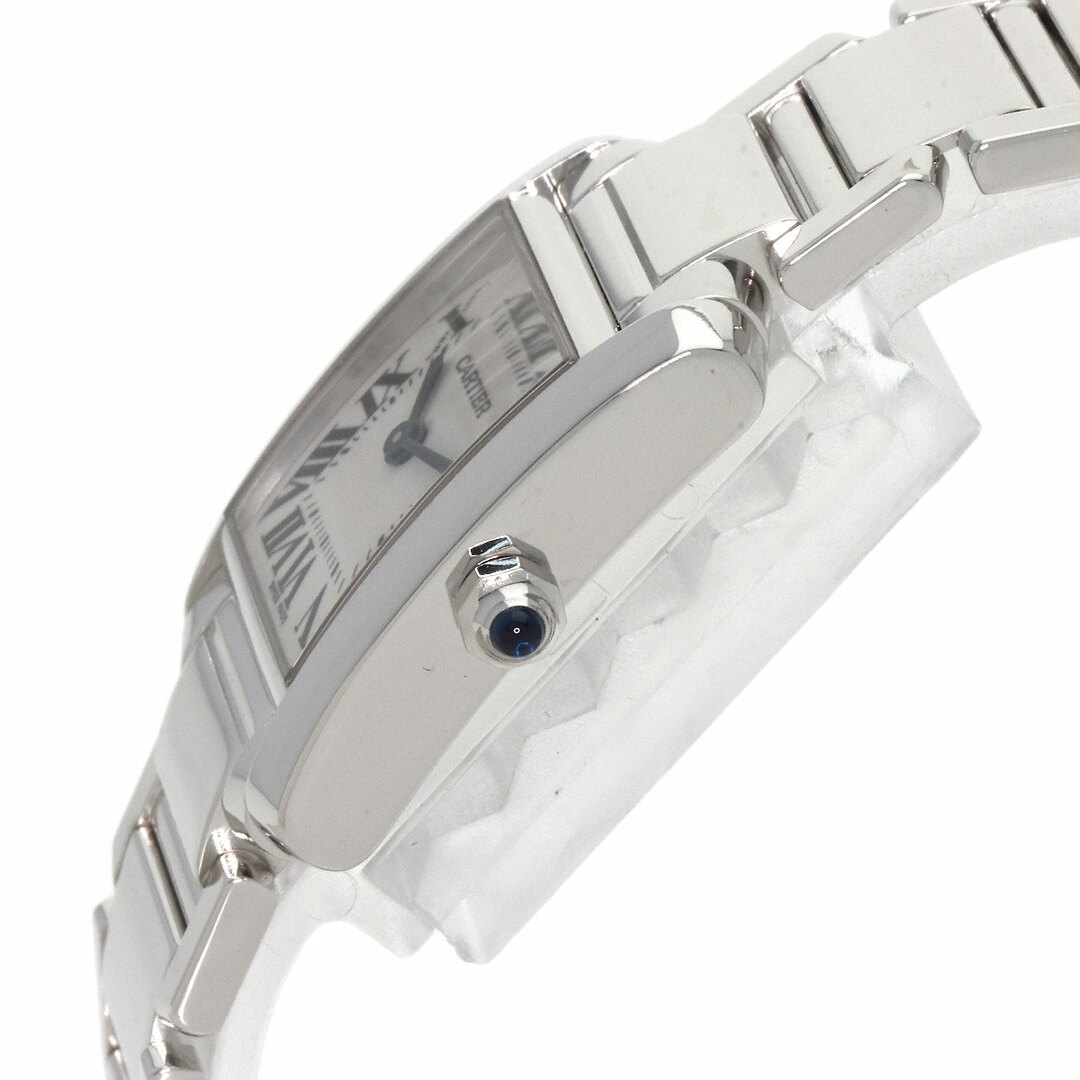 Cartier(カルティエ)のCARTIER W50012S3 タンクフランセーズ SM 腕時計 K18WG K18WG レディース レディースのファッション小物(腕時計)の商品写真