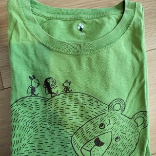 モンベル(mont bell)のmont-bell　コットンＴキッズ　クマ山(Tシャツ/カットソー)