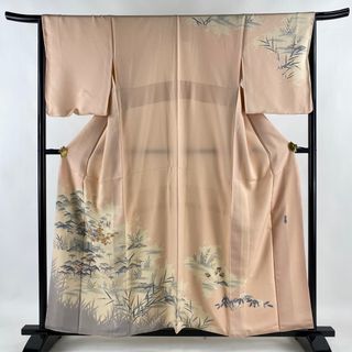 訪問着 身丈157.5cm 裄丈65cm 正絹 逸品 【中古】(着物)