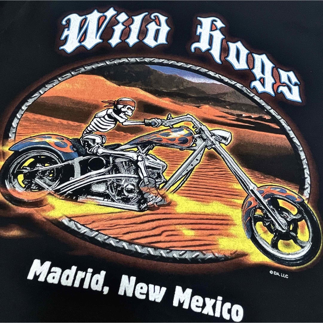 FRUIT OF THE LOOM(フルーツオブザルーム)のフルーツオブザルーム　Tシャツ　ブラック　ムービー　Wild Hogs　バイク メンズのトップス(Tシャツ/カットソー(半袖/袖なし))の商品写真