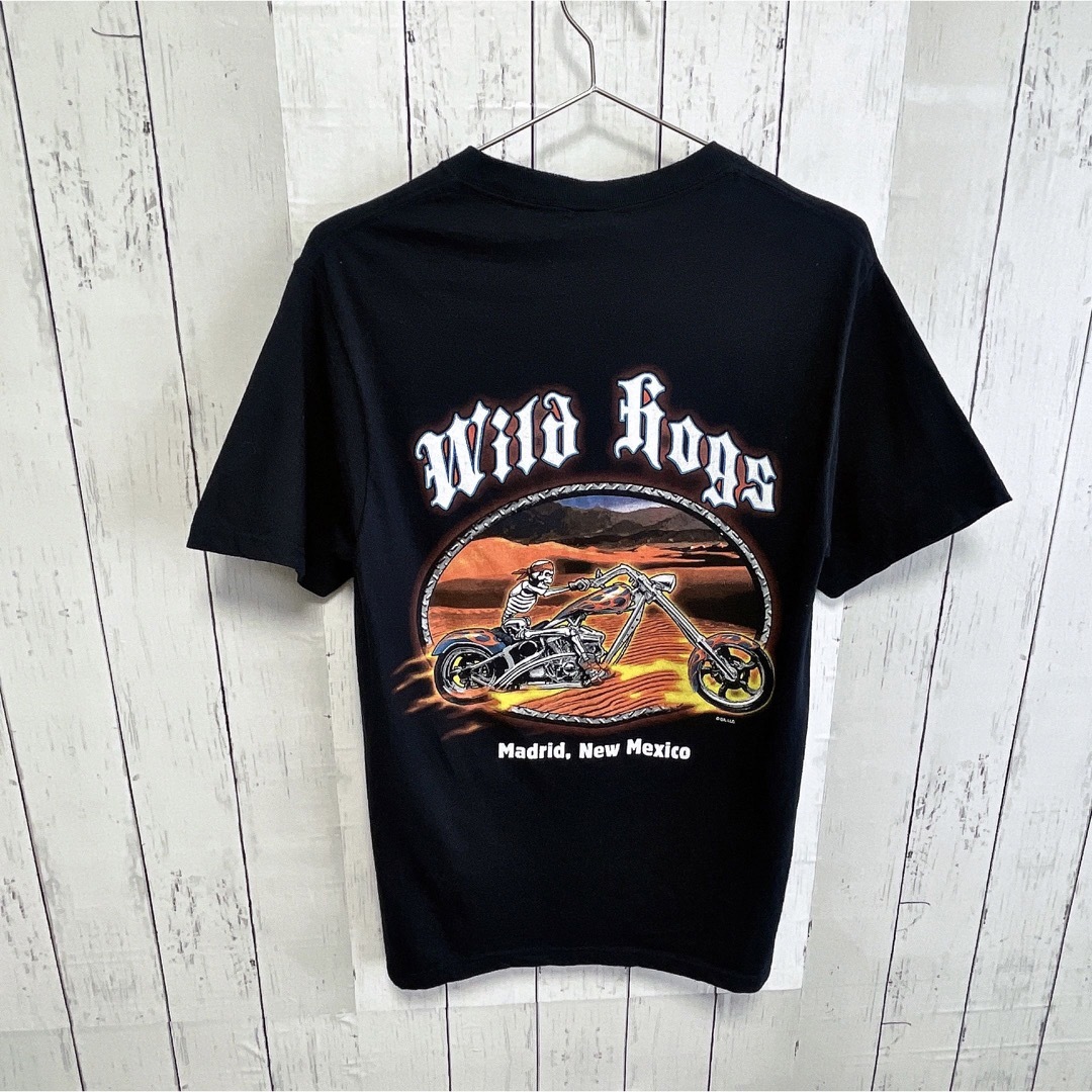 FRUIT OF THE LOOM(フルーツオブザルーム)のフルーツオブザルーム　Tシャツ　ブラック　ムービー　Wild Hogs　バイク メンズのトップス(Tシャツ/カットソー(半袖/袖なし))の商品写真