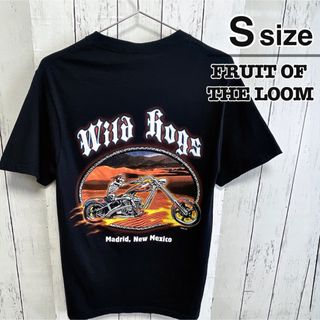 フルーツオブザルーム(FRUIT OF THE LOOM)のフルーツオブザルーム　Tシャツ　ブラック　ムービー　Wild Hogs　バイク(Tシャツ/カットソー(半袖/袖なし))