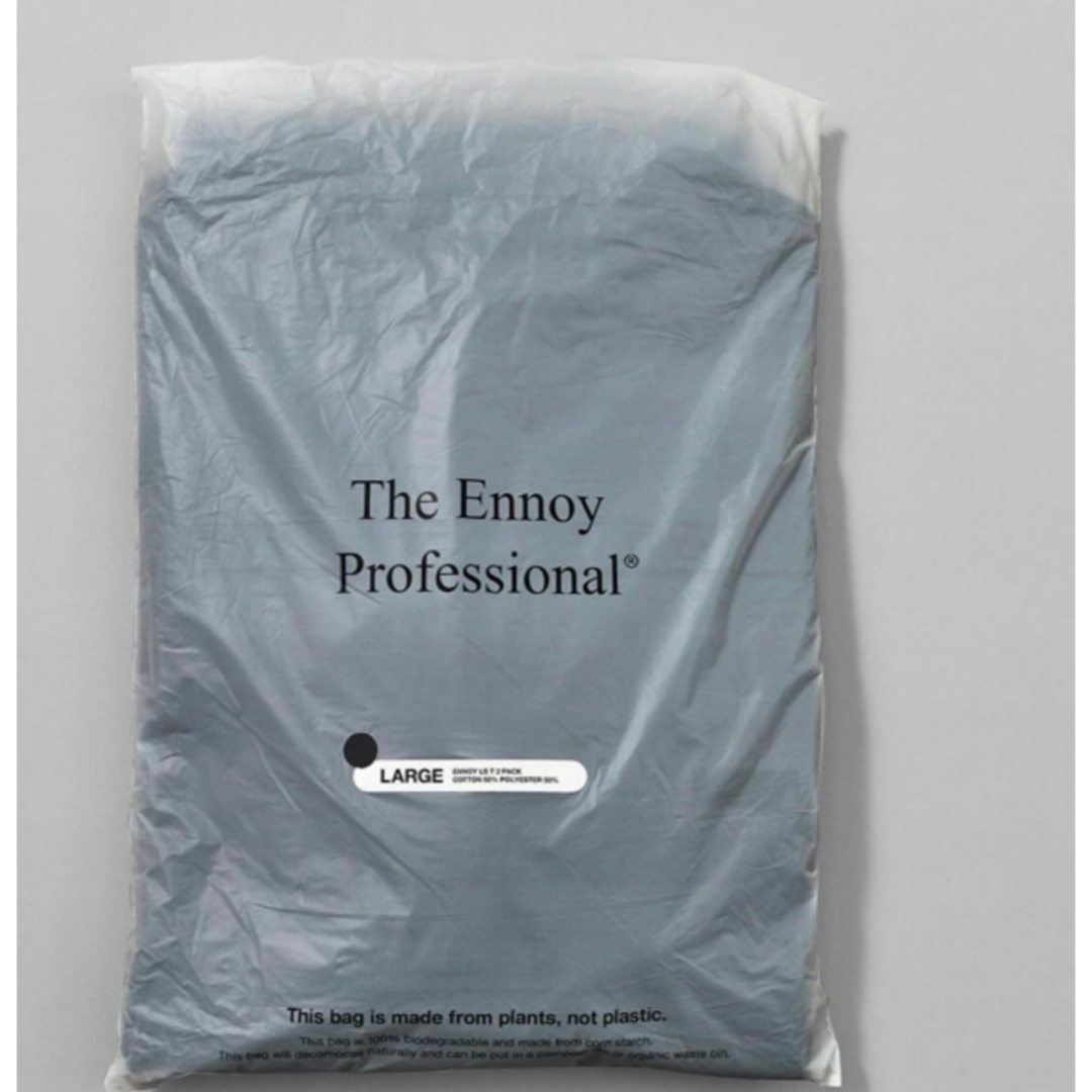 ennoy 2Pack L/S T-Shirts (BLACK) XL レディースのトップス(シャツ/ブラウス(長袖/七分))の商品写真