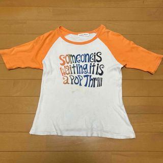 Tシャツ　オレンジ　Lisha Plus(Tシャツ(半袖/袖なし))