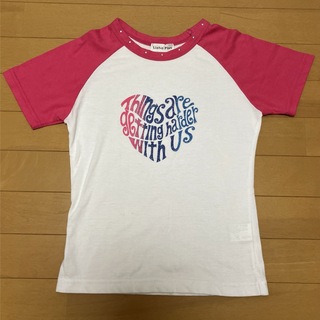 Tシャツ　ピンク　Lisha Plus(Tシャツ(半袖/袖なし))