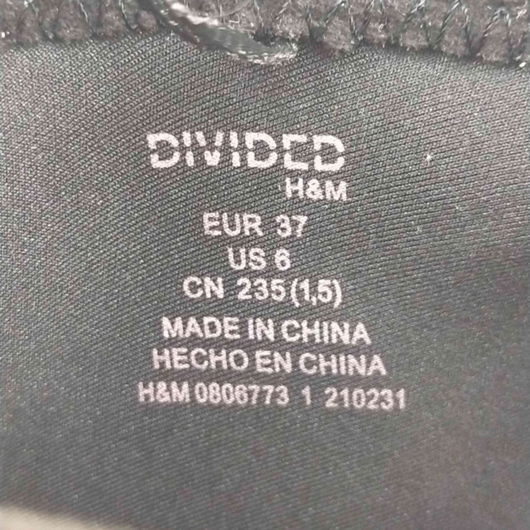 DIVIDED by H&M(フルギ) 厚底ショートブーツ レディース シューズ レディースの靴/シューズ(ブーティ)の商品写真