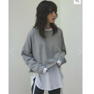 ブラックバイマウジー(BLACK by moussy)のブラックバイマウジーcut off sweat tops完売(トレーナー/スウェット)