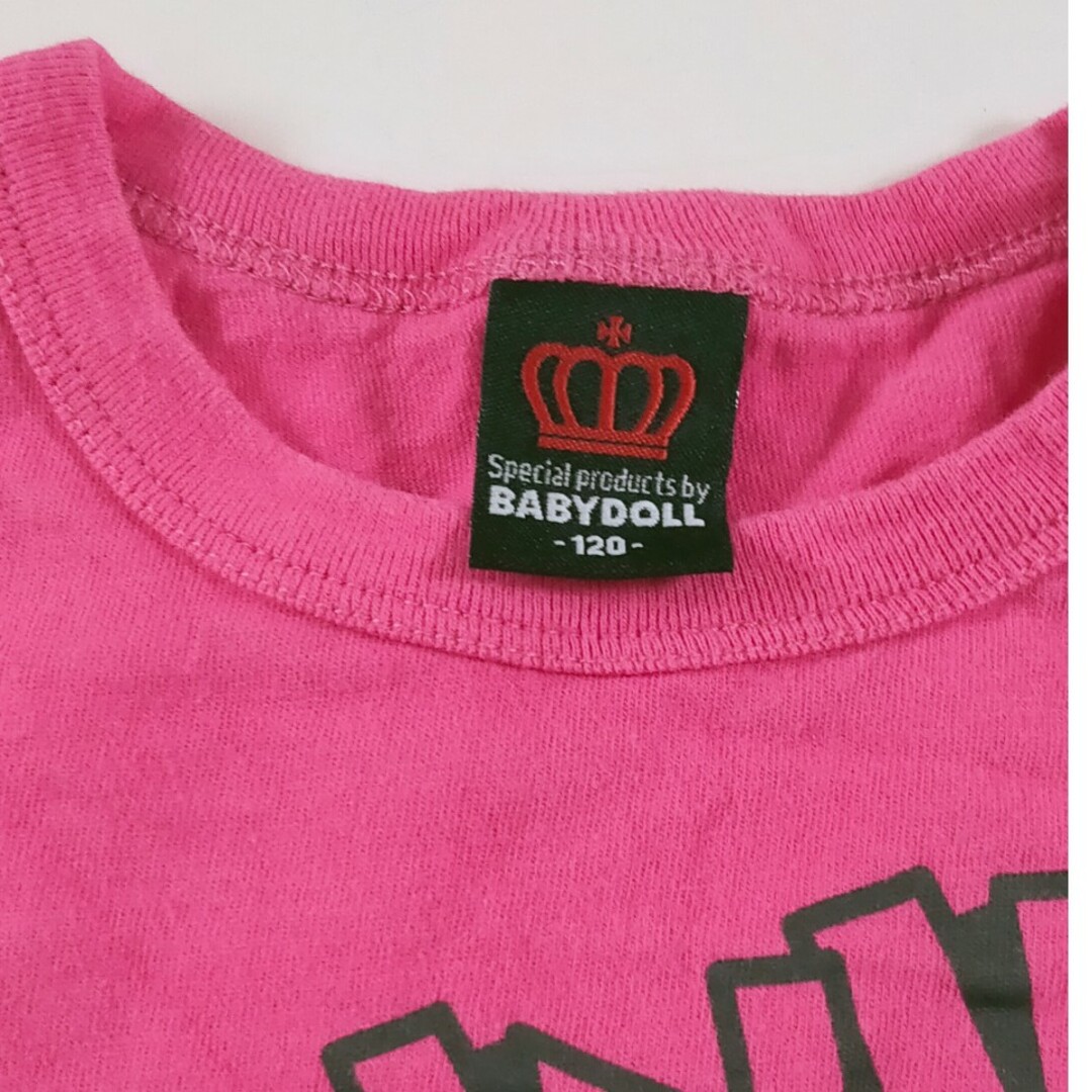 BABYDOLL(ベビードール)のBABYDOLL ベビードール ロングTシャツ ディズニー キッズ/ベビー/マタニティのキッズ服女の子用(90cm~)(Tシャツ/カットソー)の商品写真