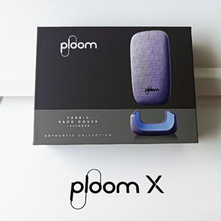 【新品／値下】PloomX／ファブリバックカバー（ラベンダー）／ADVANCED(タバコグッズ)