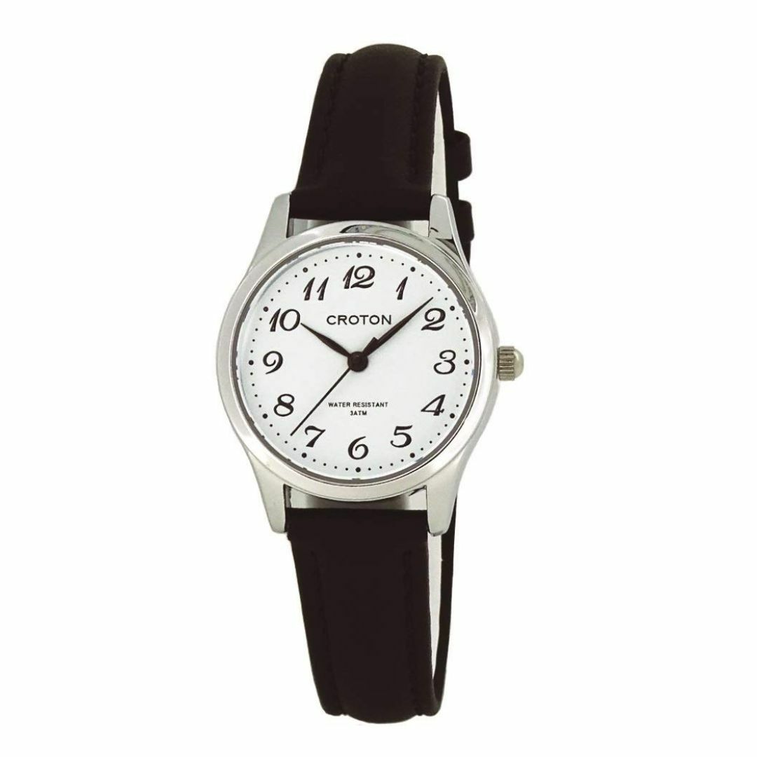 特価商品クロトン 腕時計 RT-177L-03 レディース ブラック レディースのファッション小物(腕時計)の商品写真