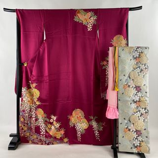 振袖 身丈167cm 裄丈68cm 正絹 美品 秀品 【中古】(着物)